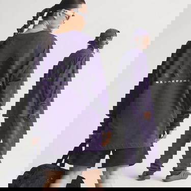 T-shirt adidas Performance Basketball Loose Fit Long Sleeve T-Shirt Purpur | JX5581, 0