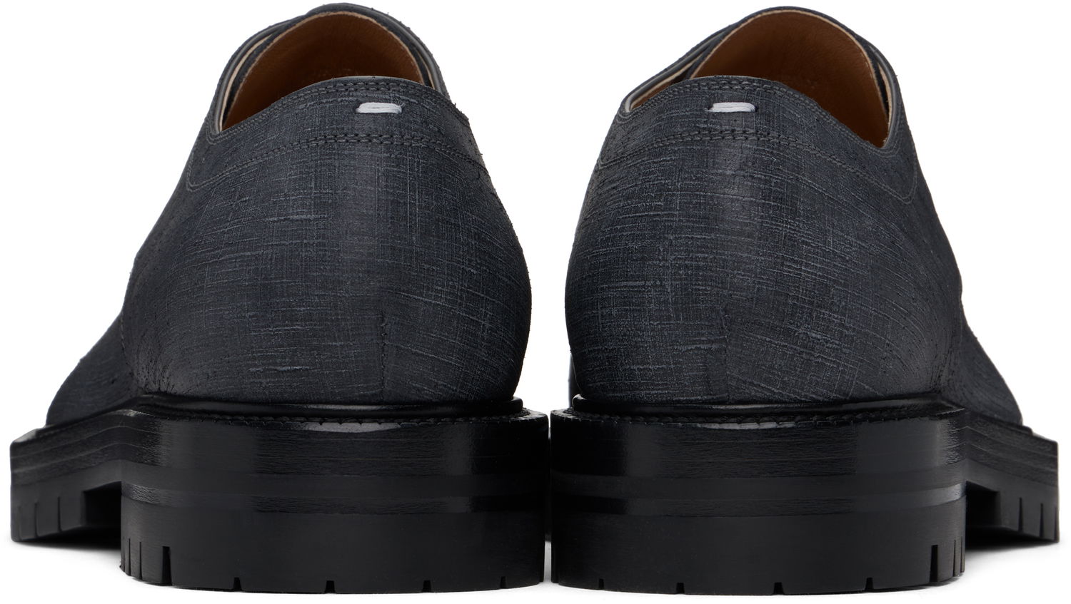 Kläder Maison Margiela Maison Margiela Tabi County Lace-Up Derbys Svart | S57WQ0188 P8157, 1