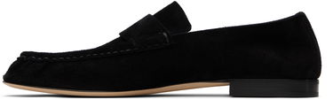 Sneakers och skor The Row The Row Soft Suede Loafers Svart | F1626-L305, 2