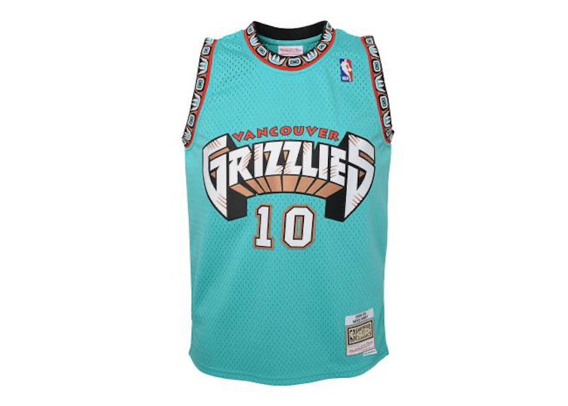 Jersey Mitchell & Ness Mitchell & Ness Vancouver Grizzlies Mike Bibby Swingman Jersey Turkos | 9N2B7BRD0-VGZMB-Y98