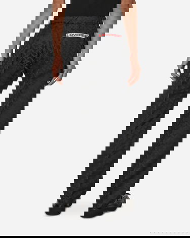 Byxor Charles Jeffrey Loverboy Straight Cut Trousers Svart | CJLAW22SCT BLCHJQ, 2