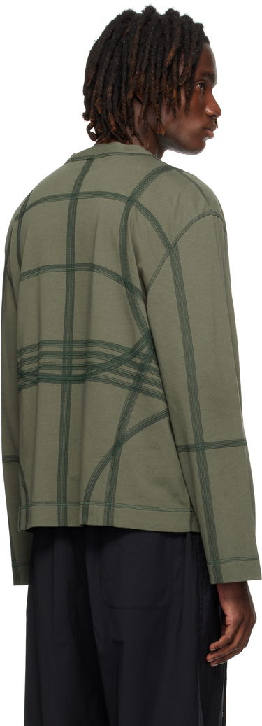 T-shirt Craig Green Craig Green Flatlock Long Sleeve T-Shirt Grön | CGAW25CJETLS11, 2