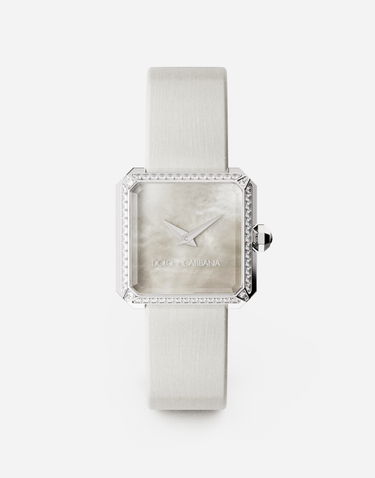 Klocka Dolce & Gabbana Dolce & Gabbana Sofia Steel Watch with Diamonds Vit | WWJC2SXCMDT8H012, 0