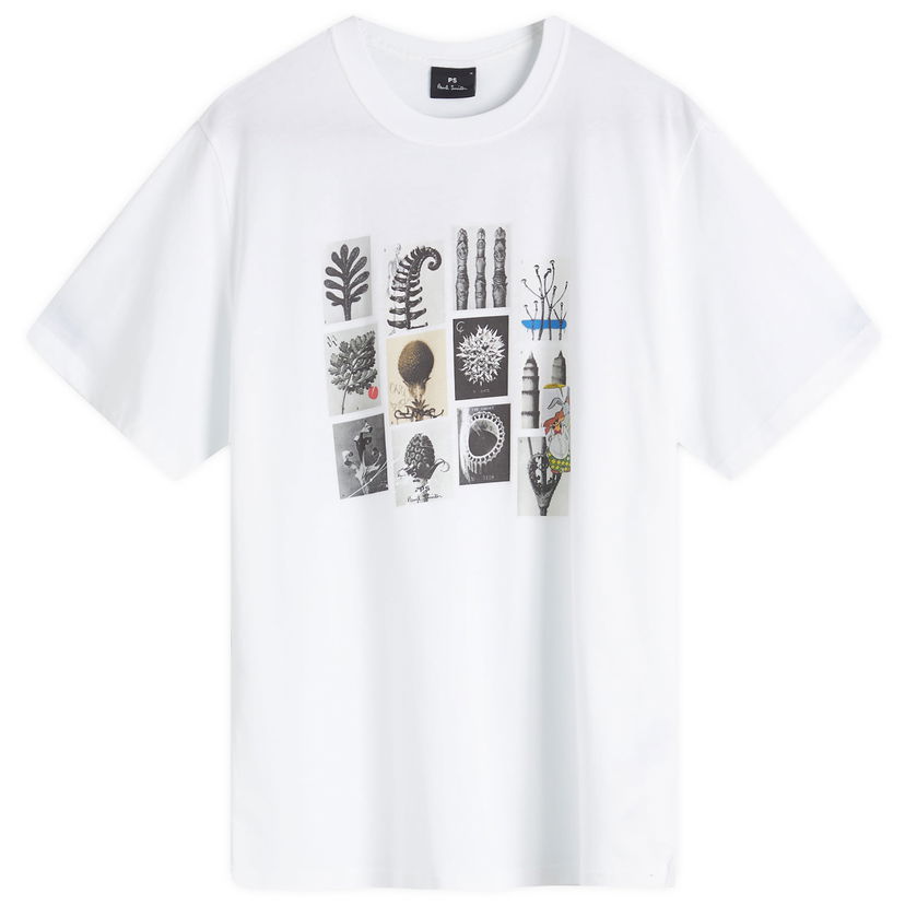 T-shirt Paul Smith Paul Smith Desert Flowers Graphic T-Shirt Vit | M2R-011R-PP5135-01