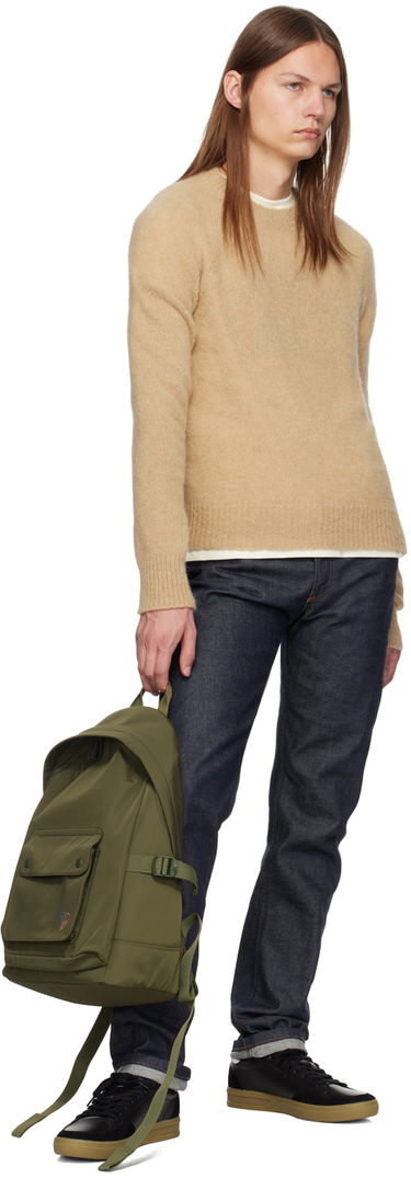 Ryggsäck Paul Smith PS Paul Smith Backpack with Front Pocket Grön | M2A-7914-NOUTZE-36-0, 3