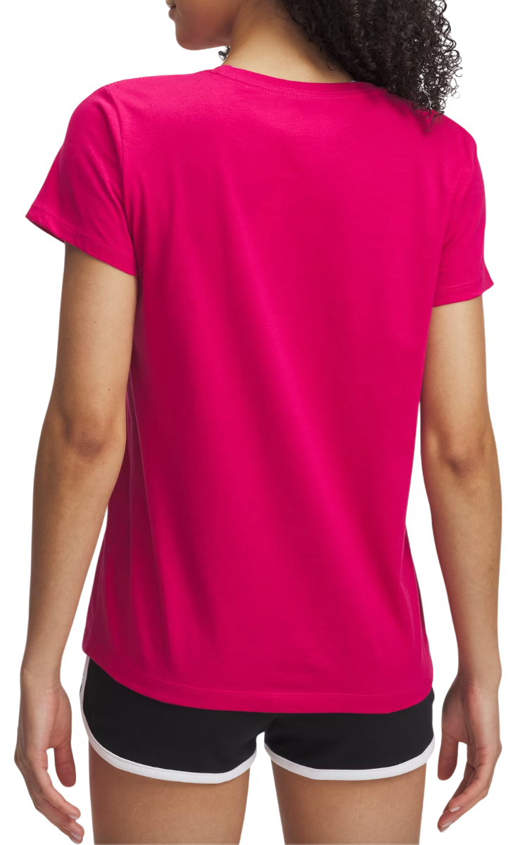 T-shirt Under Armour Rival Logo Short Sleeve T-Shirt Rosa | 1356305-681, 1