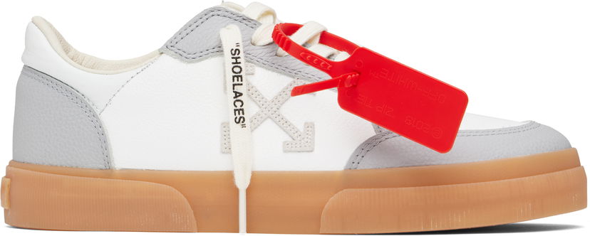 Sneakers och skor Off-White New Low Vulcanized Vit | OMIA293S25LEA0010140