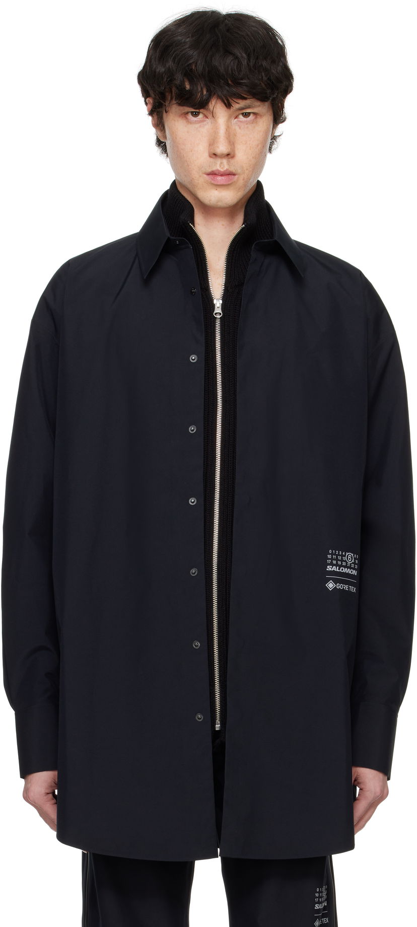 Skjorta Maison Margiela Long Sleeve Shirt Svart | SH0DT0018 M35200
