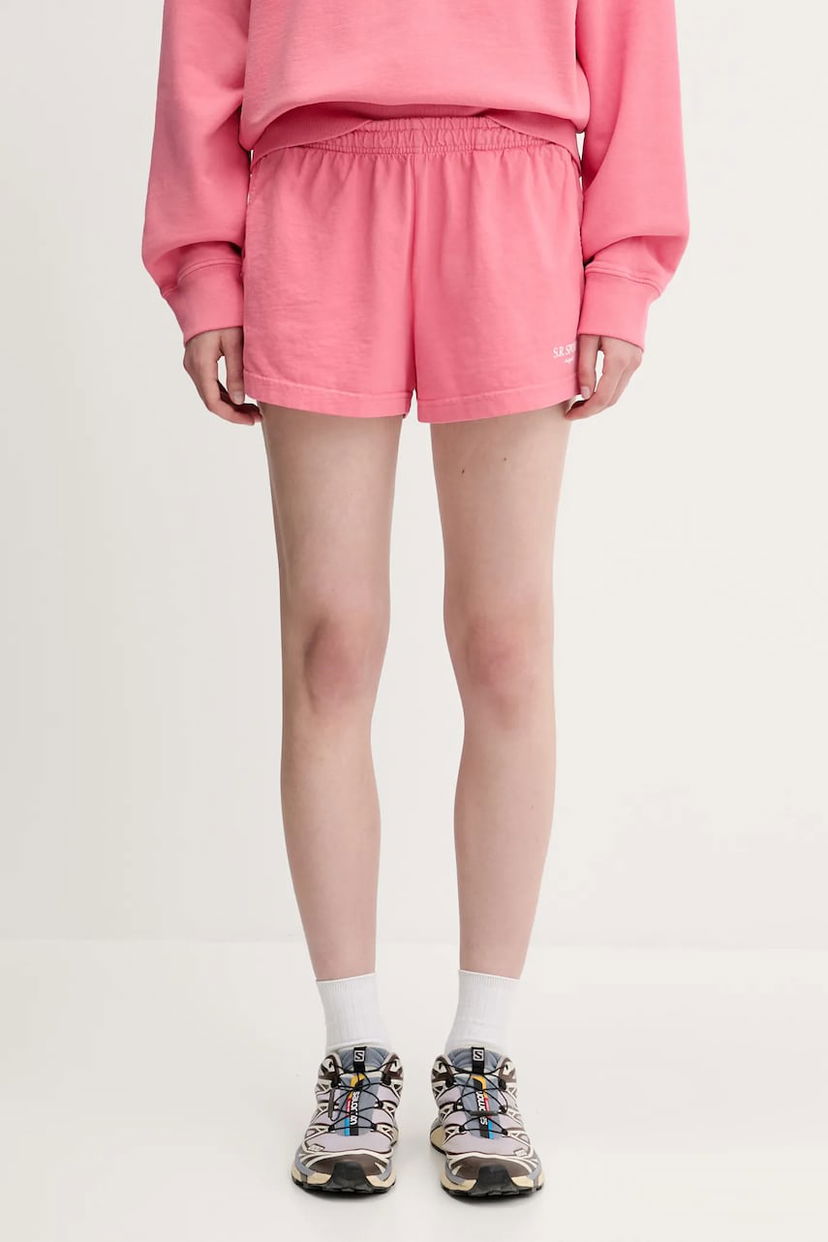 Shorts Sporty & Rich Sporty & Rich Sr Sport Disco High Waist Shorts Rosa | SH037612304P139