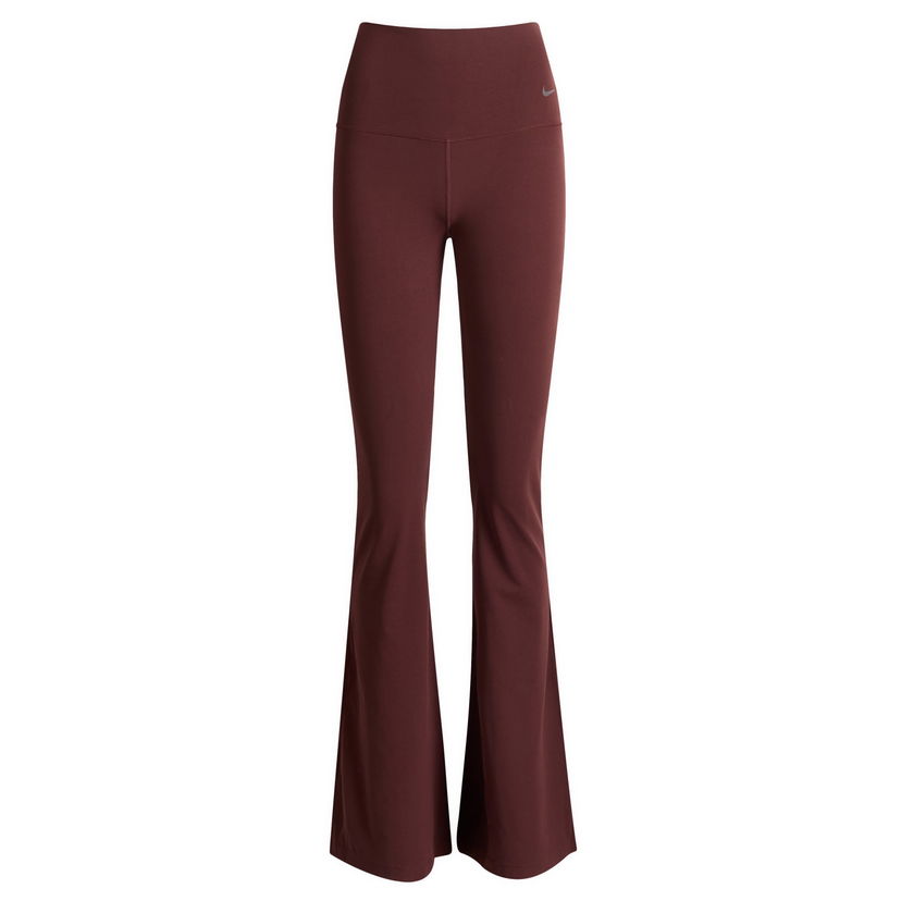 Byxor Nike Zenvy High-Waisted Flared Pants, Size X-Small Bourgogne | FV7921-652
