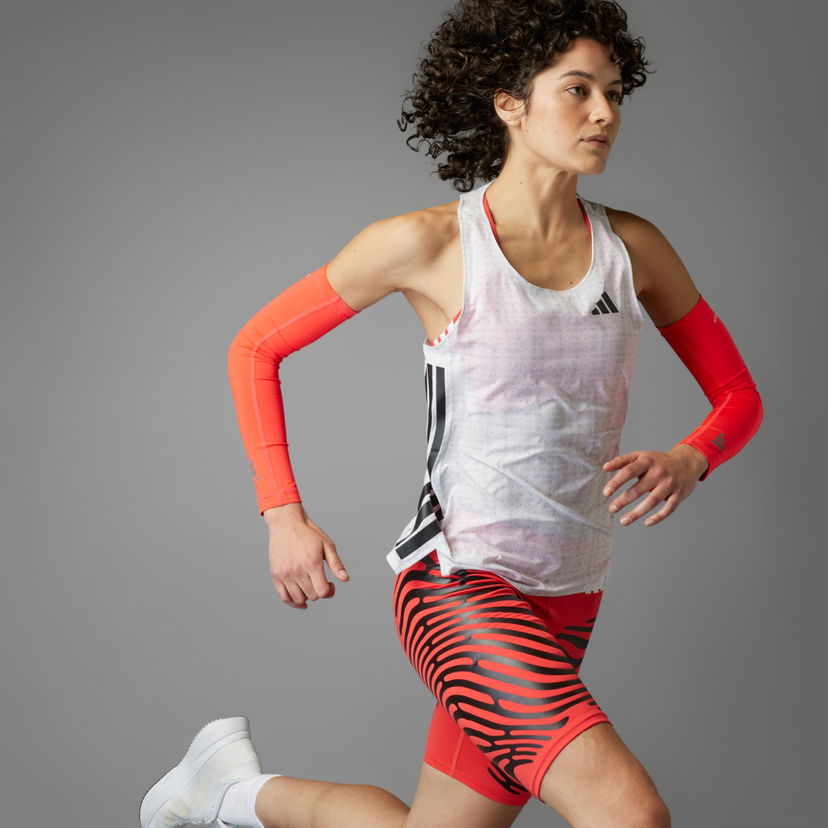 Linne adidas Performance Adizero Running Tank Top Vit | JC7667