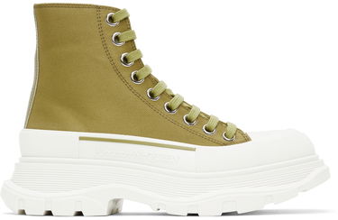 Sneakers och skor Alexander McQueen Tread Slick High Sneakers Grön | 697080W4U31, 0