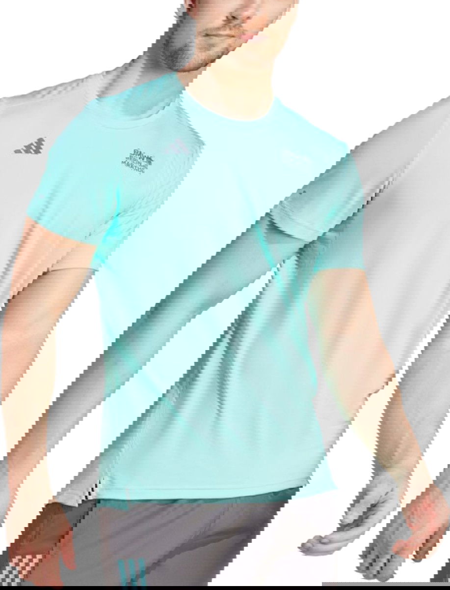 T-shirt adidas Originals BMW Berlin Marathon 2023 Legends Tee Turkos | in1338, 0