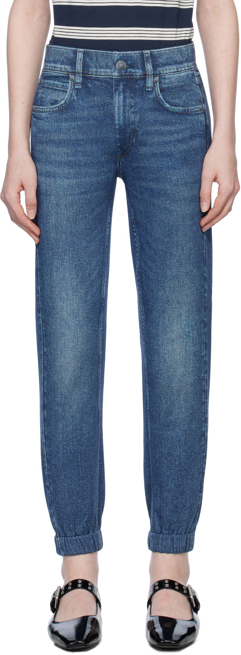 Jeans rag & bone Miramar Jogger Lounge Pants Blå | WCW24H70048204