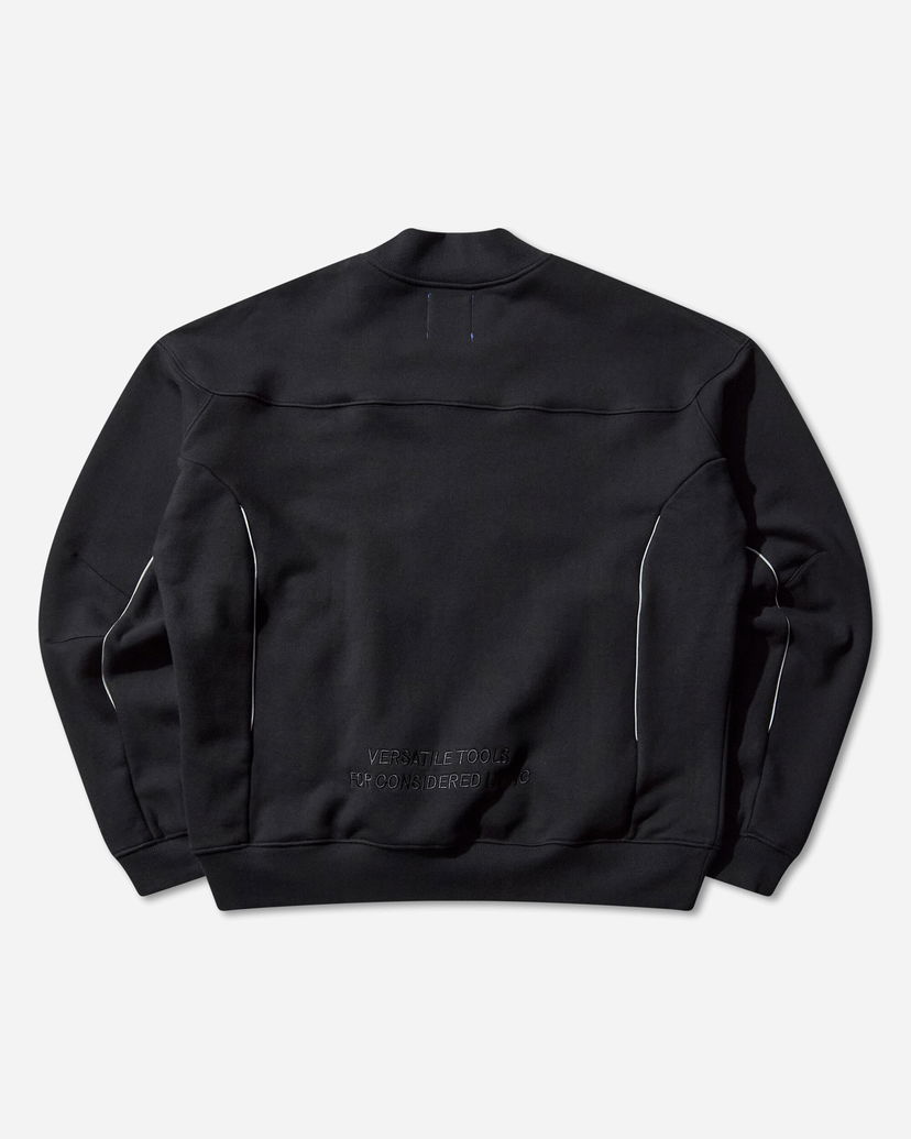 Sweatshirt Asics Novalis Pyroloi Mock Neck Piped Sweatshirt Svart | 2203A327-001