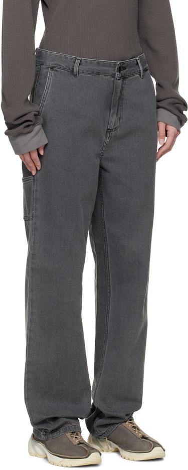 Jeans Carhartt WIP Straight Leg Workwear Jeans Grå | I031251 8912, 4