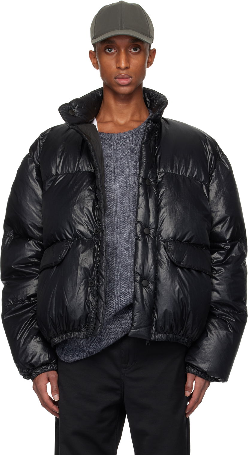 Pufferjacka OUR LEGACY Inhale Puffa Jacket Svart | M4231IPB