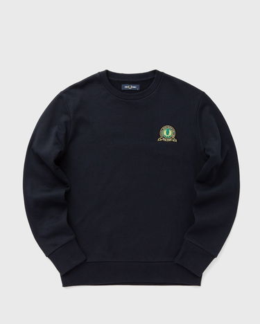 Sweatshirt Fred Perry Tennis Badge Sweatshirt Mörkblå | M1751-608, 2