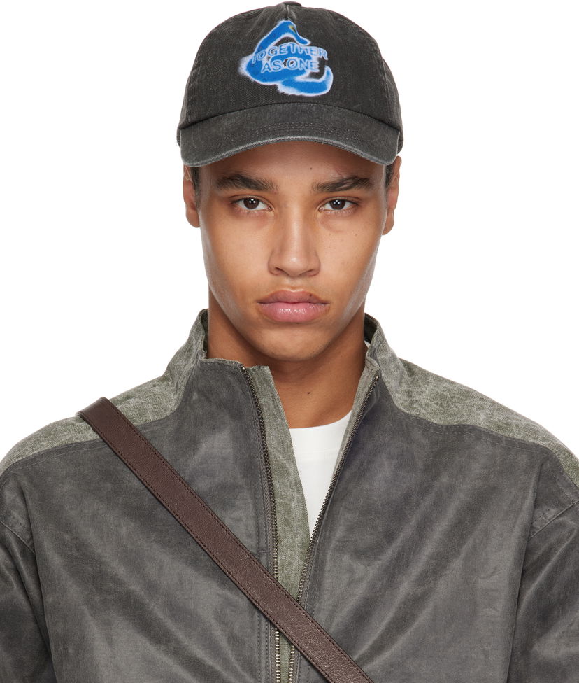 Keps ADER ERROR ADER error 'Together As One' Baseball Cap Svart | BO01SSHW0215BK