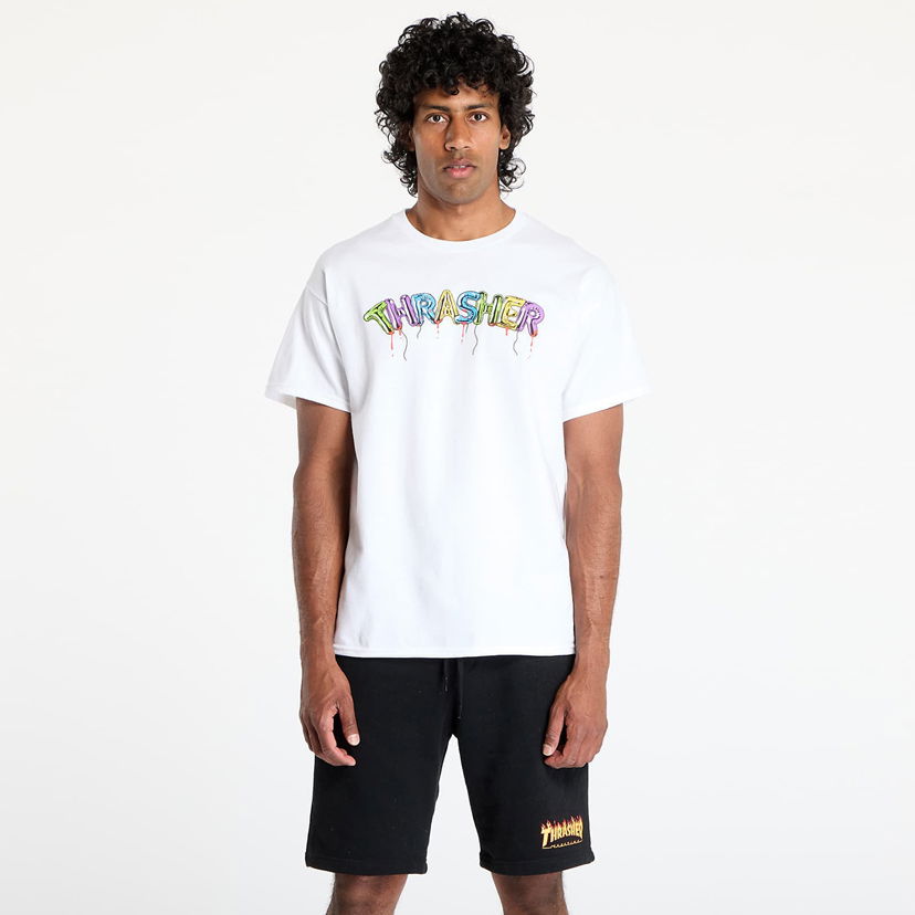 T-shirt Thrasher Thrasher Balloons T-Shirt Vit | 145696