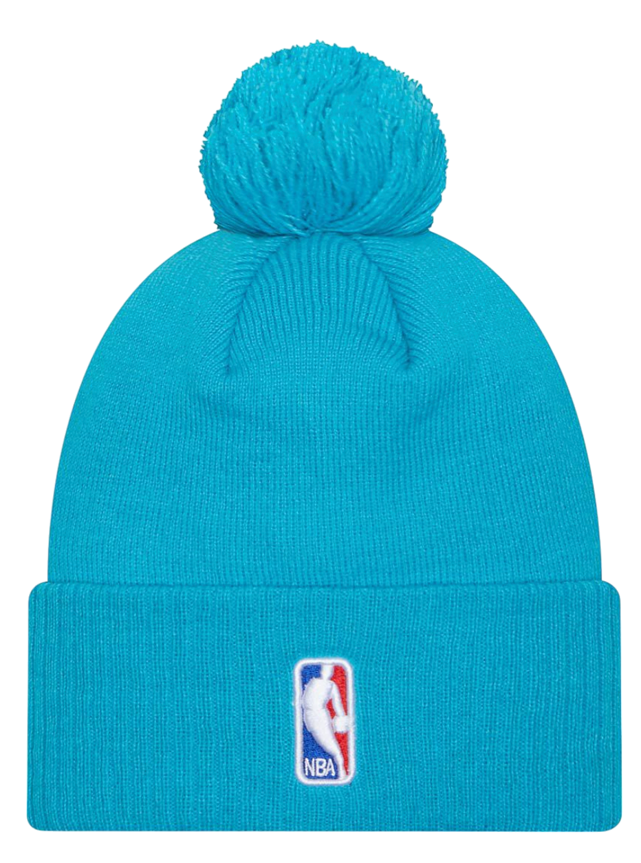 Mössa New Era New Era Brooklyn Nets NBA Pom Beanie Turkos | 60430173-60430173, 1