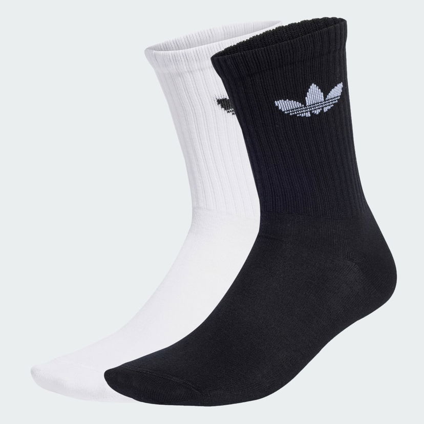Strumpor adidas Performance Ribbed Crew Socks 2 Pairs Vit | JX5211