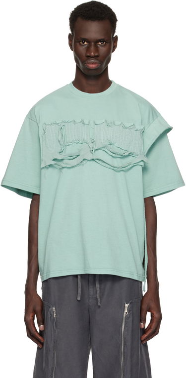 T-shirt Ottolinger Ottolinger Distressed Oversized T-Shirt Grön | 115-102315-01, 0