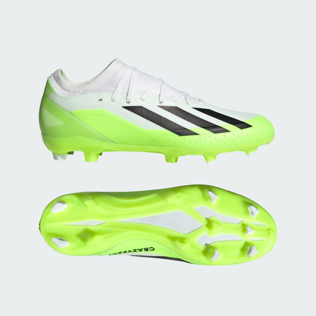 Sneakers och skor adidas Performance X Crazyfast.3 Firm Ground Cleats Vit | HQ4534, 0