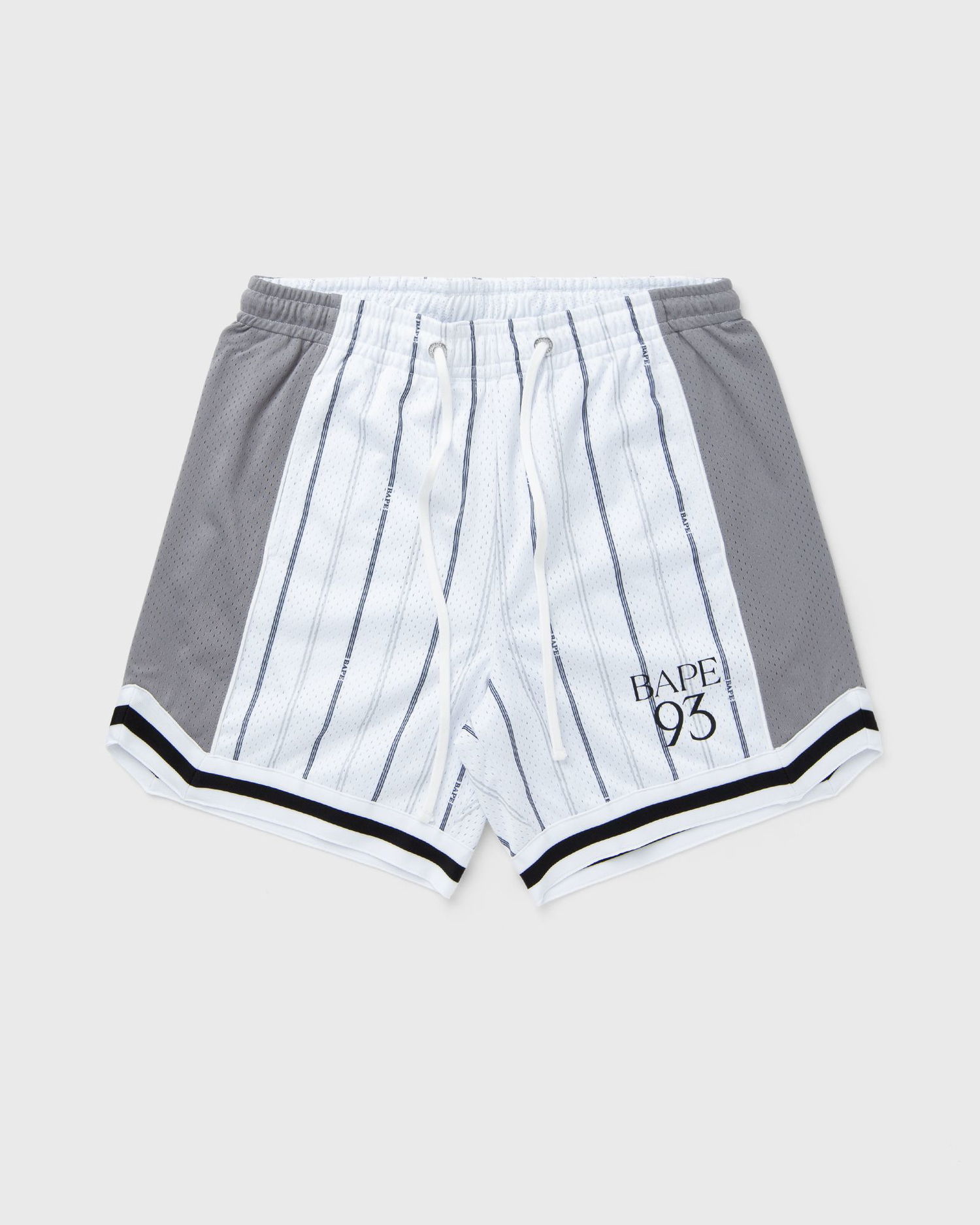 Shorts BAPE Reversible Relaxed Fit Mesh Shorts Vit | 001SPL301325MWH, 0