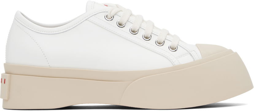 Skovård Marni Marni Pablo Nappa Leather Vit | SNZW003020 P7226