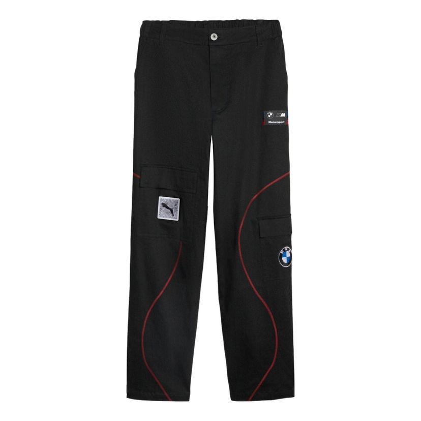 Cargo byxor Puma BMW M Motorsport Garage Crew Pants Svart | 621028-01