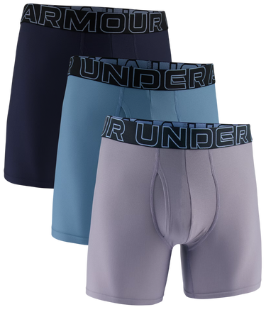 Boxare Under Armour Under Armour SOLID 6in 3-Pack Boxer Shorts Flerfärgad | 1383884-024, 0