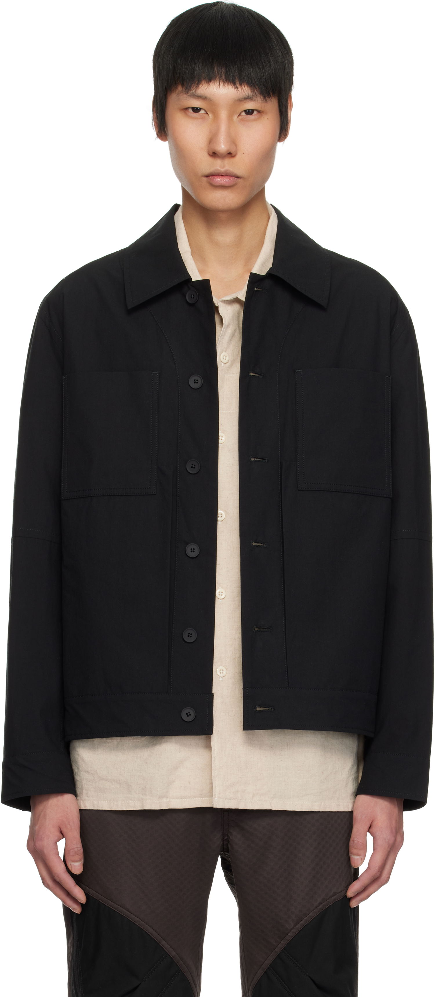 Jacka Craig Green Craig Green Worker Jacket Svart | CGSS25CWOJKT86, 0