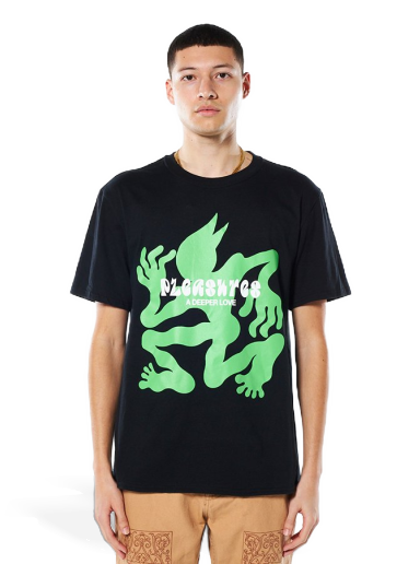 T-shirt Pleasures BPMS Tee Svart | P22SP042-BLACK