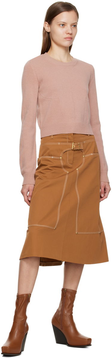 Sneakers och skor Stella McCartney Stella McCartney Cowboy Ankle Boots Brun | 810134W1IL0, 4