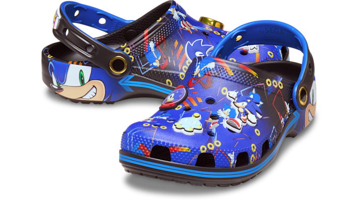 Sneakers och skor Crocs Sonic The Hedgehog Classic Clogs Blå | 211208-90H, 1