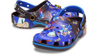 Sneakers och skor Crocs Sonic The Hedgehog Classic Clogs Blå | 211208-90H, 1