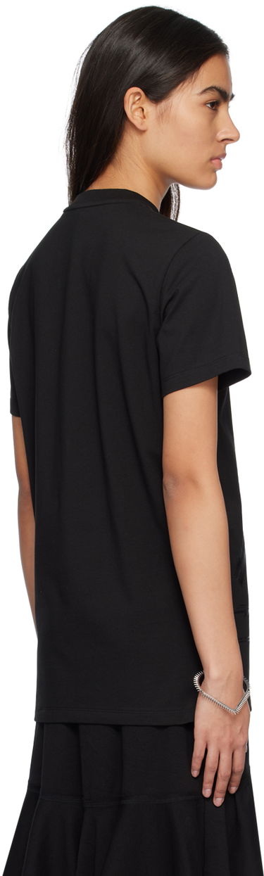 T-shirt We11done Graphic Print T-shirt Svart | WD-TT1-23-798-U-BK, 2