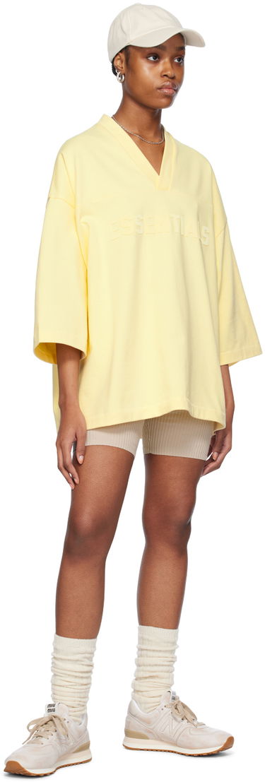 T-shirt Fear of God Essentials Football T-Shirt Gul | 125SP244101F, 3