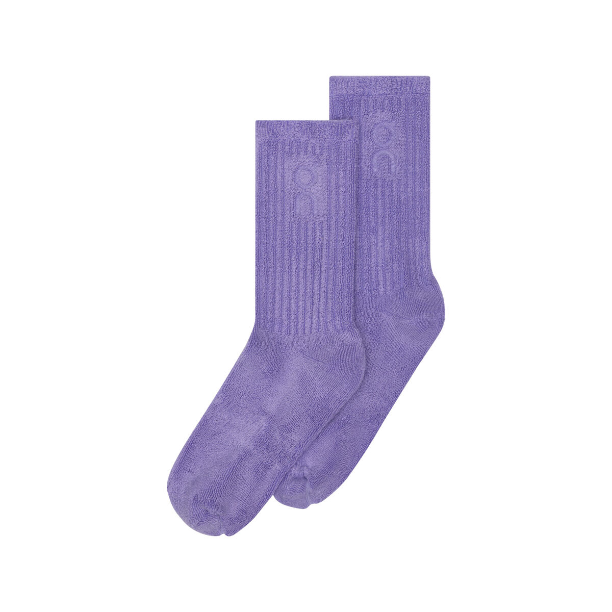 Strumpor On Running Terry Socks High Purpur | 2UF10123359, 0