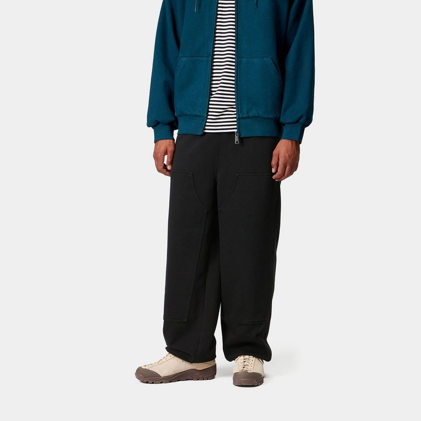 Träningsbyxor Carhartt WIP Carhartt WIP Double Knee Sweatpants Svart | I035546_9