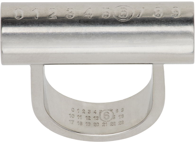 Ringa Maison Margiela Bolt Ring Metallisk | SM7UQ0069 P7065