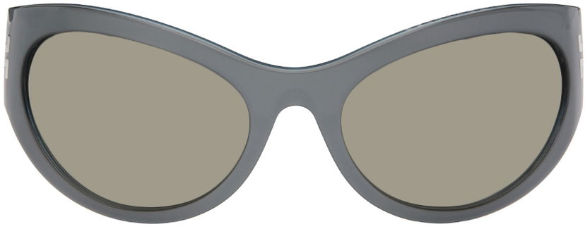 Solglasögon Marc Jacobs Marc Jacobs 'The Icon' Wrapped Sunglasses Grå | MJ 1087/S 716736860855