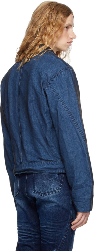 Bomberjacka ADER ERROR Denim Zip-Up Jacket Blå | BN01FWJK1601BL, 2
