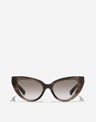 Solglasögon Dolce & Gabbana Dolce & Gabbana DG Hinge Cat-Eye Sunglasses Grå | VG4497VP93B9V000, 0