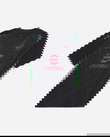 T-shirt Puma AC Milan x Off-White Prematch Jersey Black / Red Svart | 783005-04, 0
