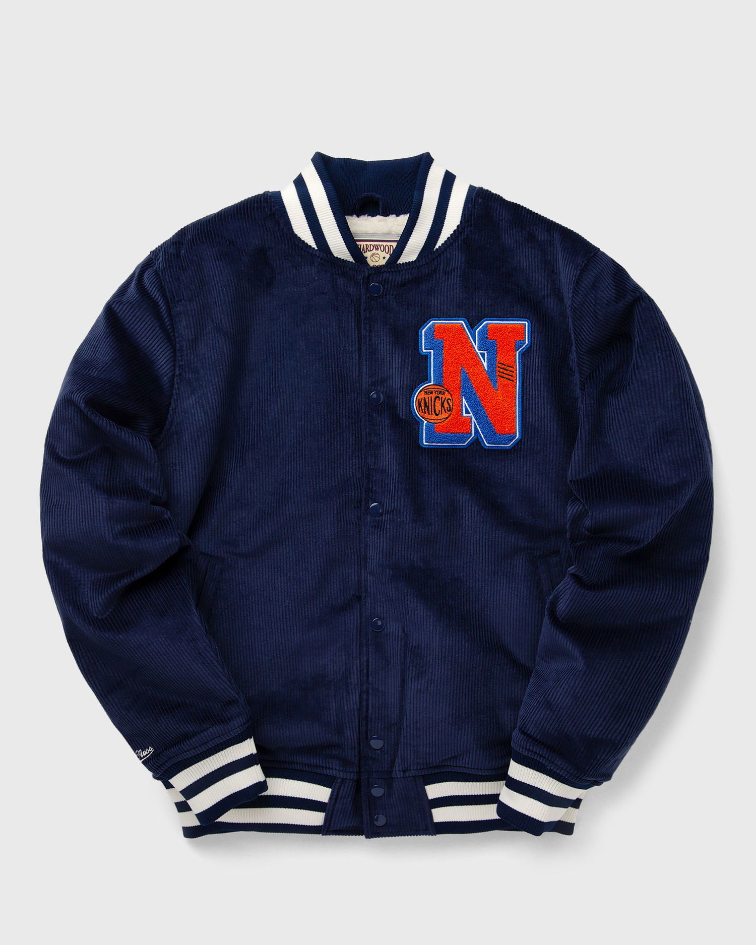 Bomberjacka Mitchell & Ness NBA COLLEGIATE VARSITY JACKET NEW YORK KNICKS Mörkblå | OJBF6109-NYKYYPPPNAVY, 0