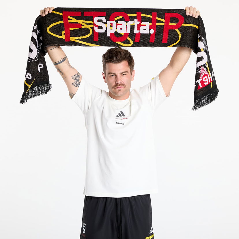 Halsduk adidas Performance Footshop x Sparta Knitted Scarf Svart | FTSHP_500