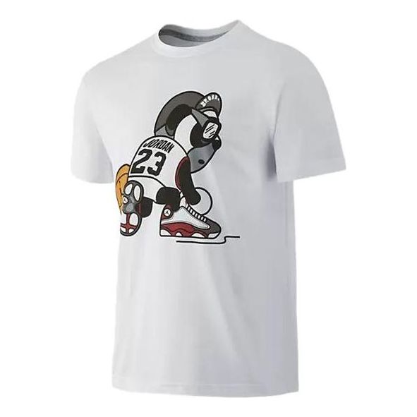 T-shirt Jordan Jordan Panda Graphic T-Shirt Vit | 777550-100