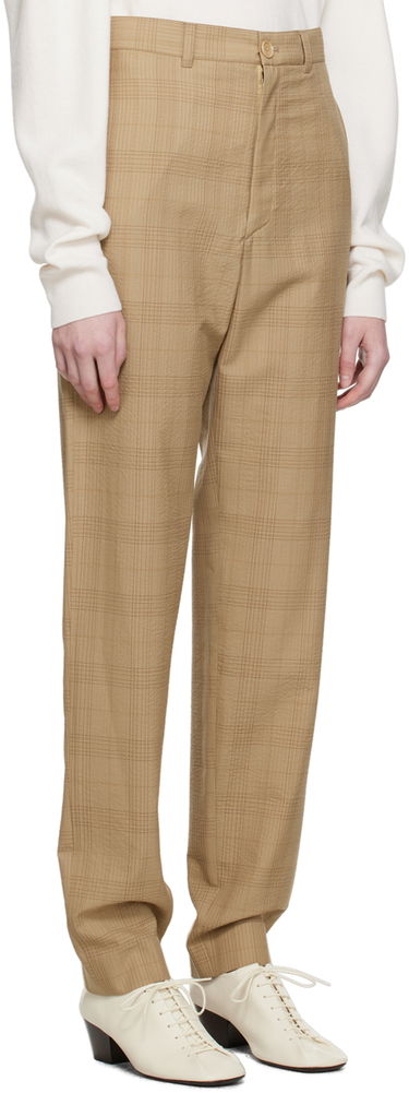 Byxor LEMAIRE Lemaire Loose Suit Trousers Beige | PA1000 LF1037, 1